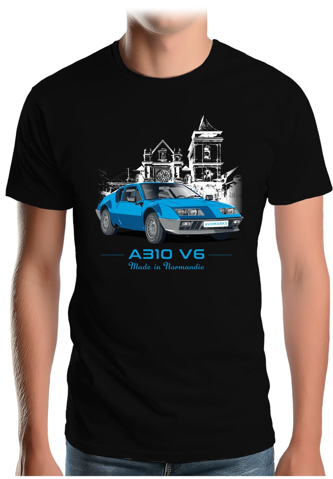 T-Shirt Homme A310 V6 Made in Normandie