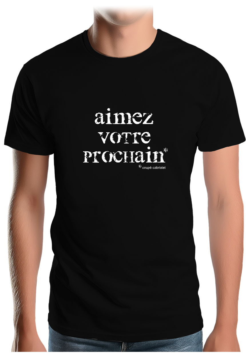 T-Shirt Homme Aimez votre prochaine voiture cabriolet