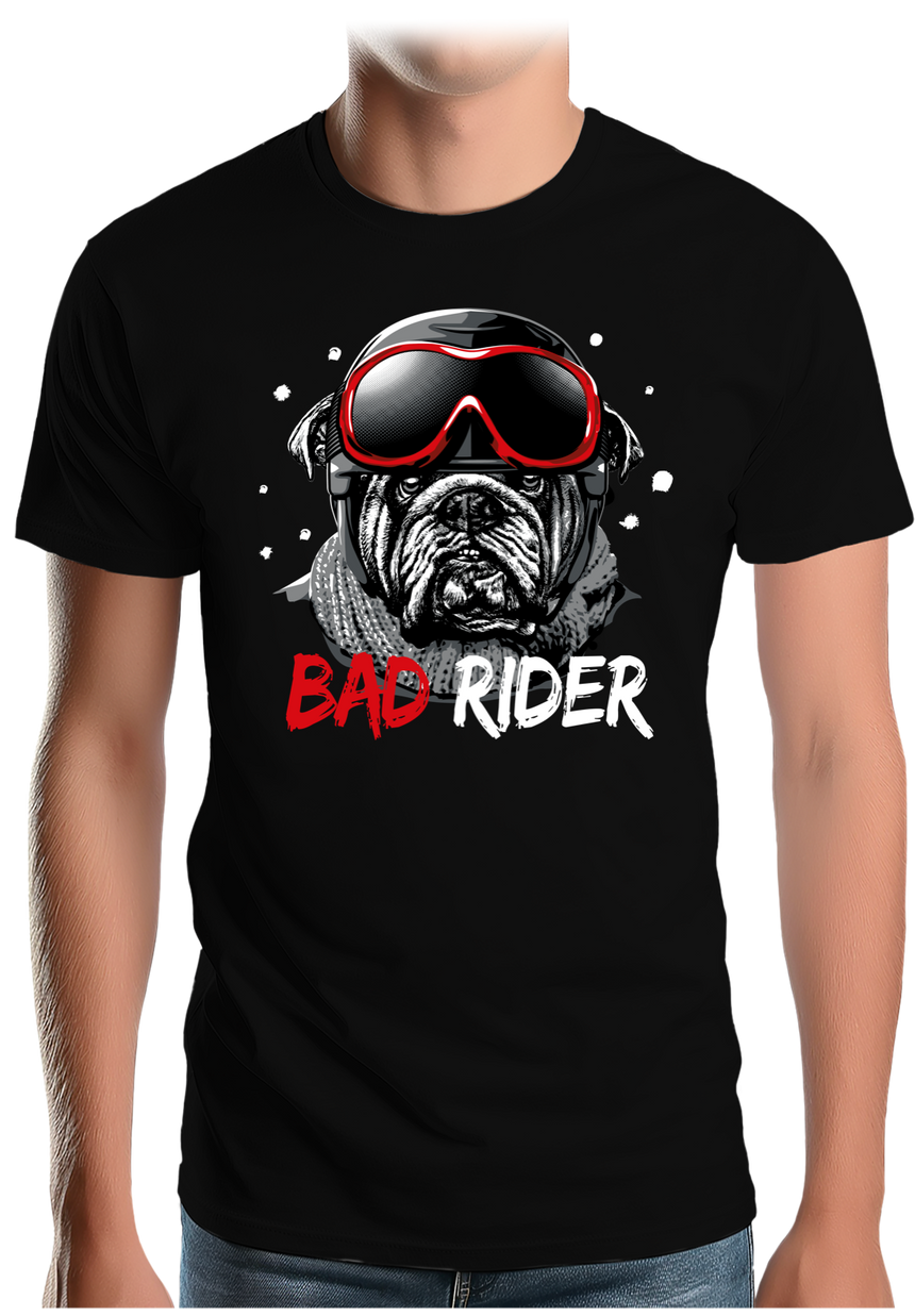 T-Shirt Homme Bad Rider le chien rider