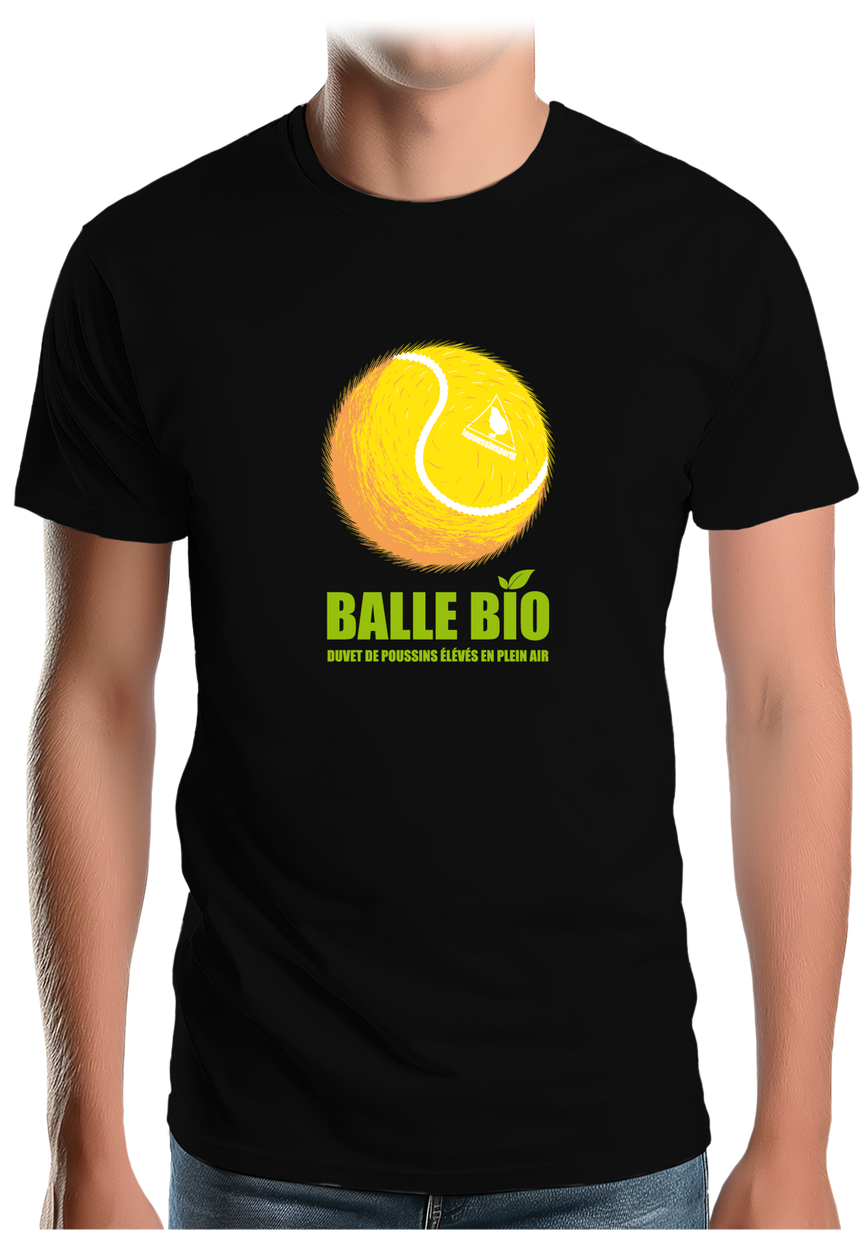 T-Shirt Homme Balle de tennis BIO