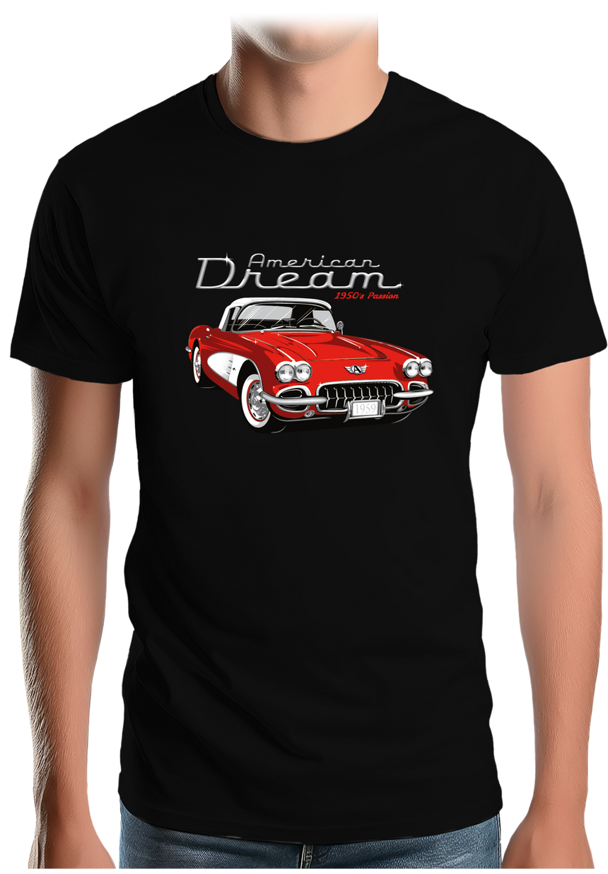 T-Shirt Homme Voiture American Dream Stingray