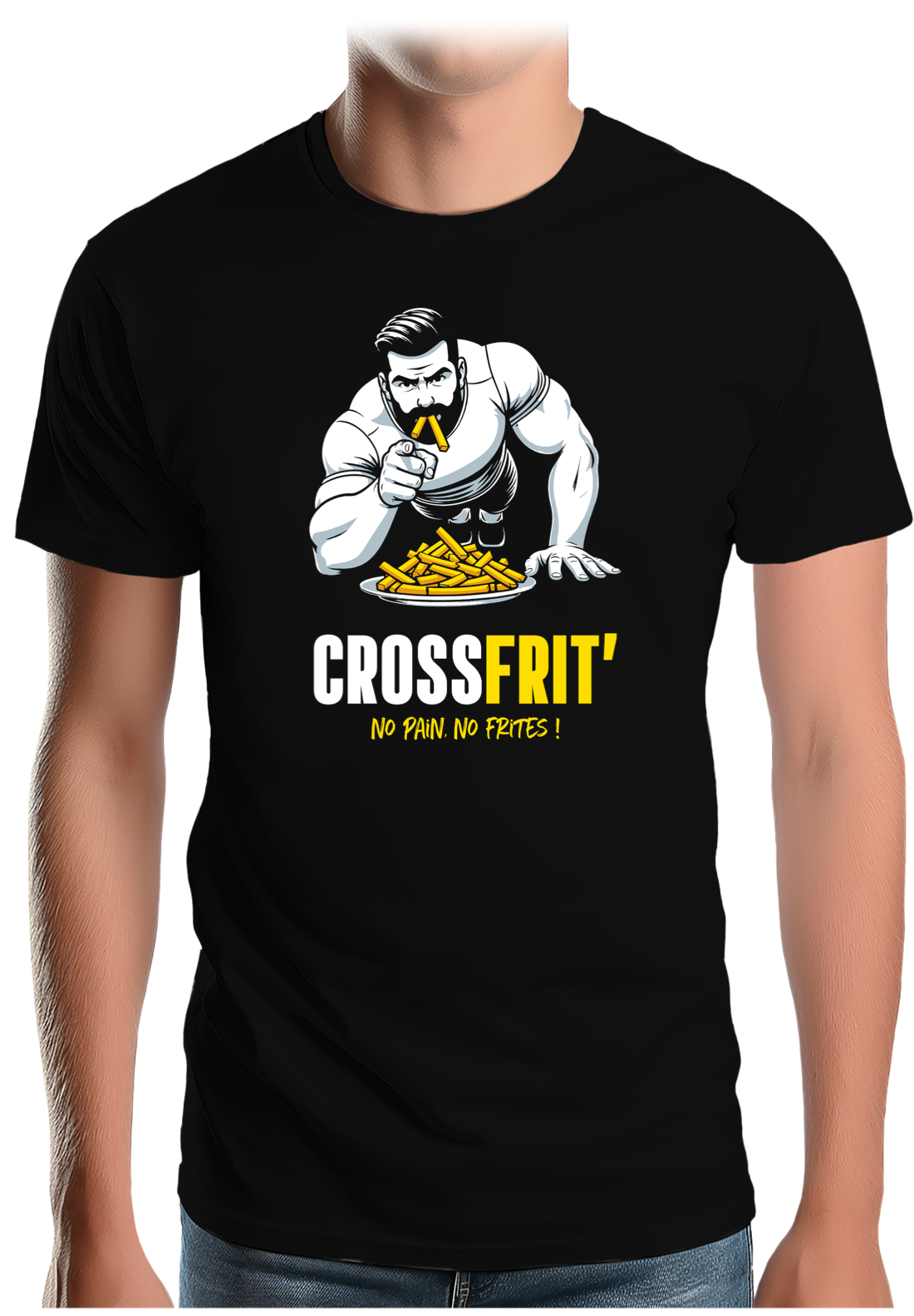 T-Shirt Homme Crossfit version Crossfrit'