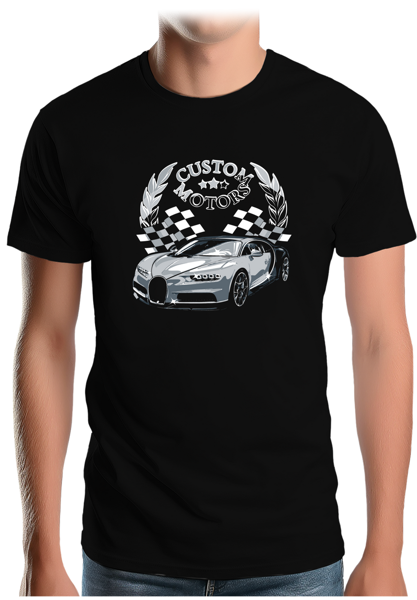 T-Shirt Homme Voiture Custom Motors