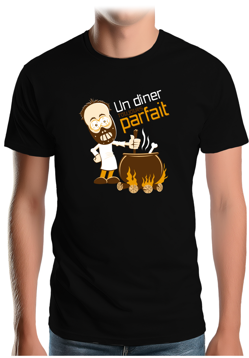 T-Shirt Homme Un Diner Toujours Parfait