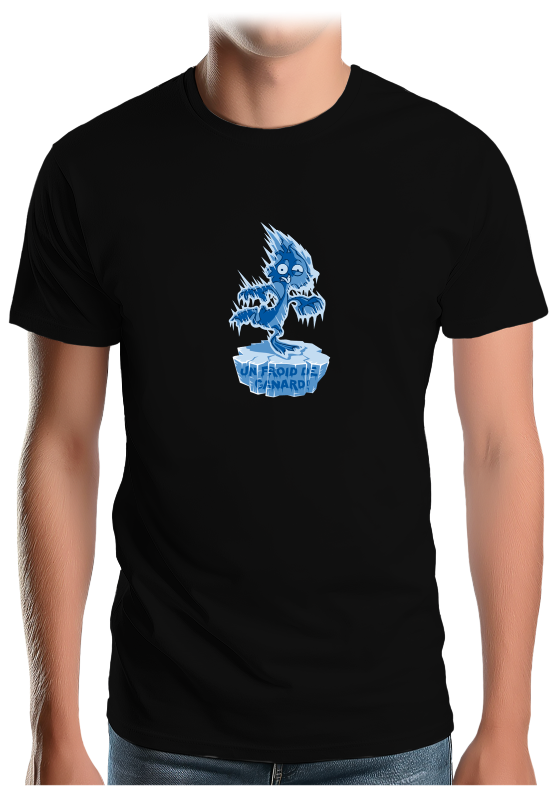 T-Shirt Homme Froid de Canard