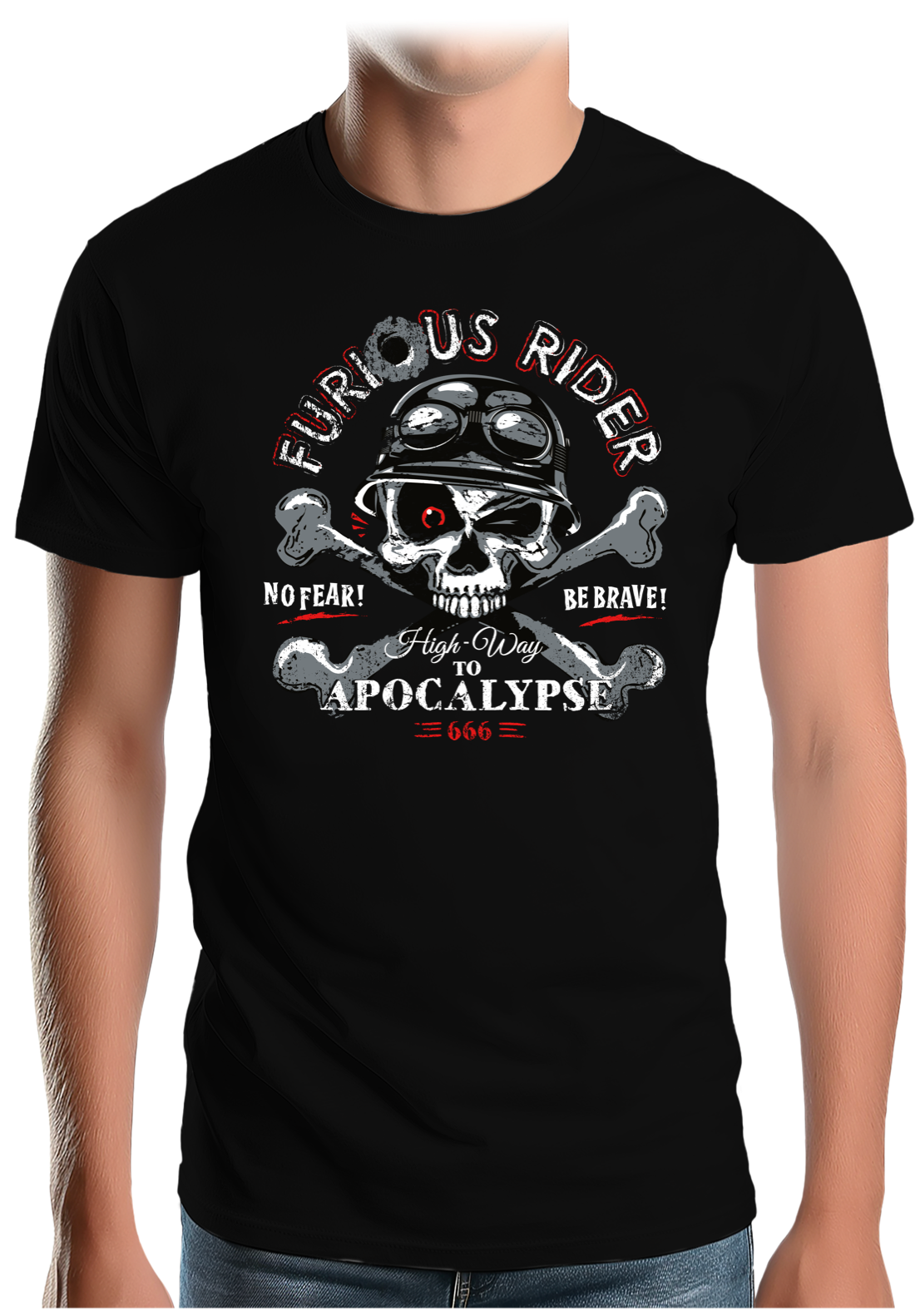 T-Shirt Homme Apocalypse furious rider