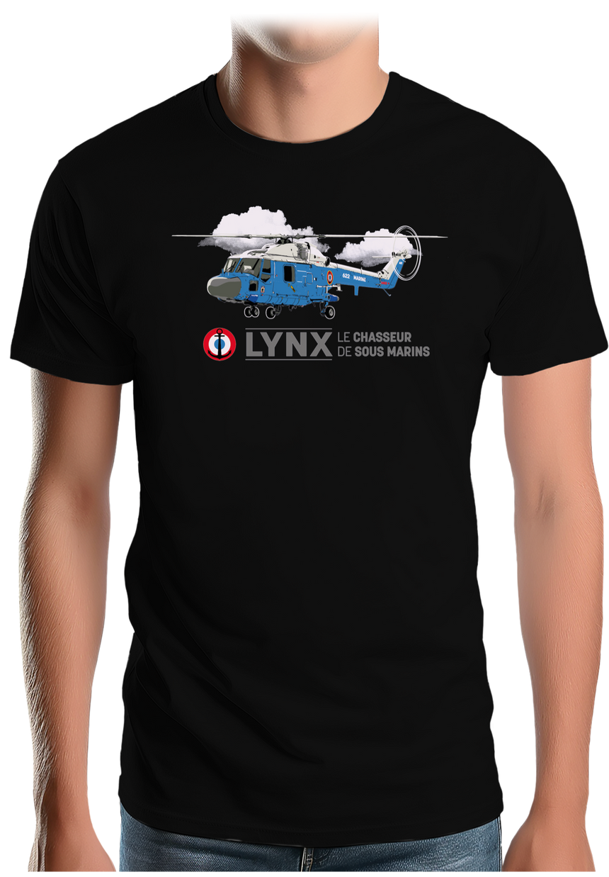 T-Shirt Homme Le Lynx des airs