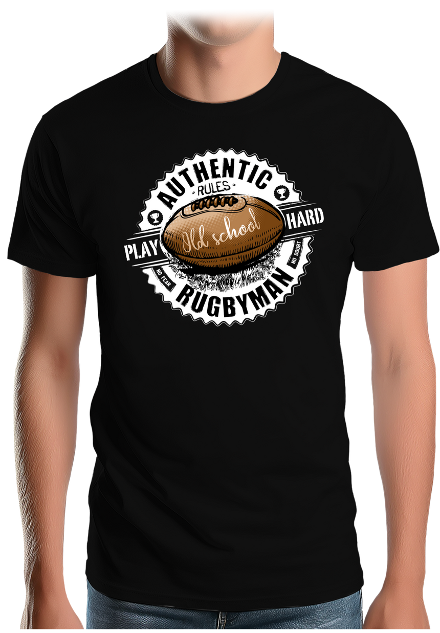 T-Shirt Homme Le tout premier ballon de rugby