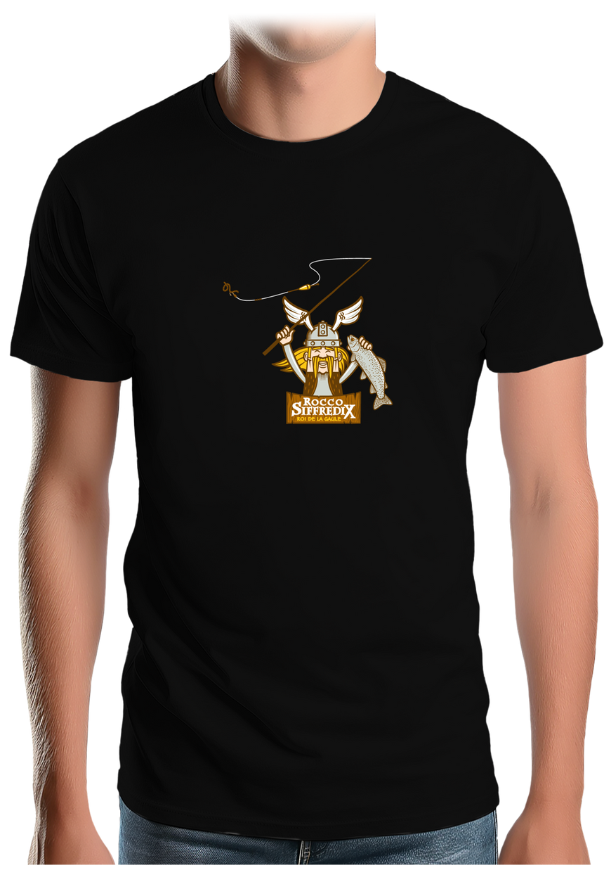 T-Shirt Homme Pêcheur roi de la gaule