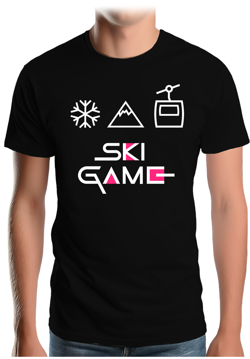 T-Shirt Homme Ski game
