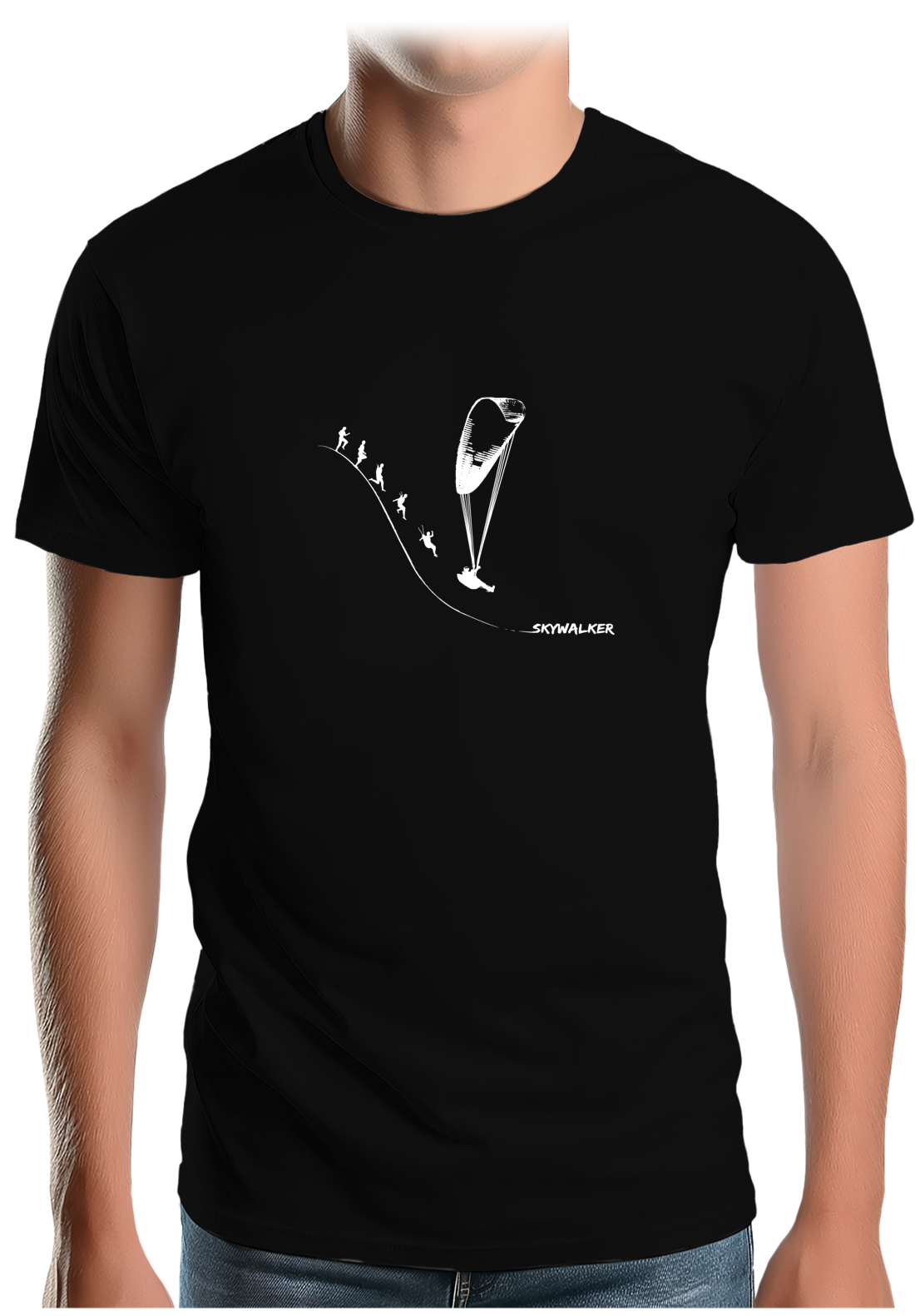 T-Shirt Homme Skywalker parapente