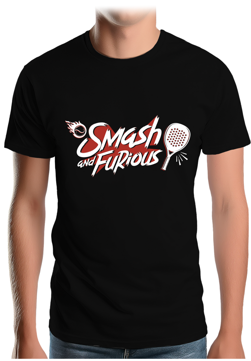 T-Shirt Homme Padel Smash & Furious