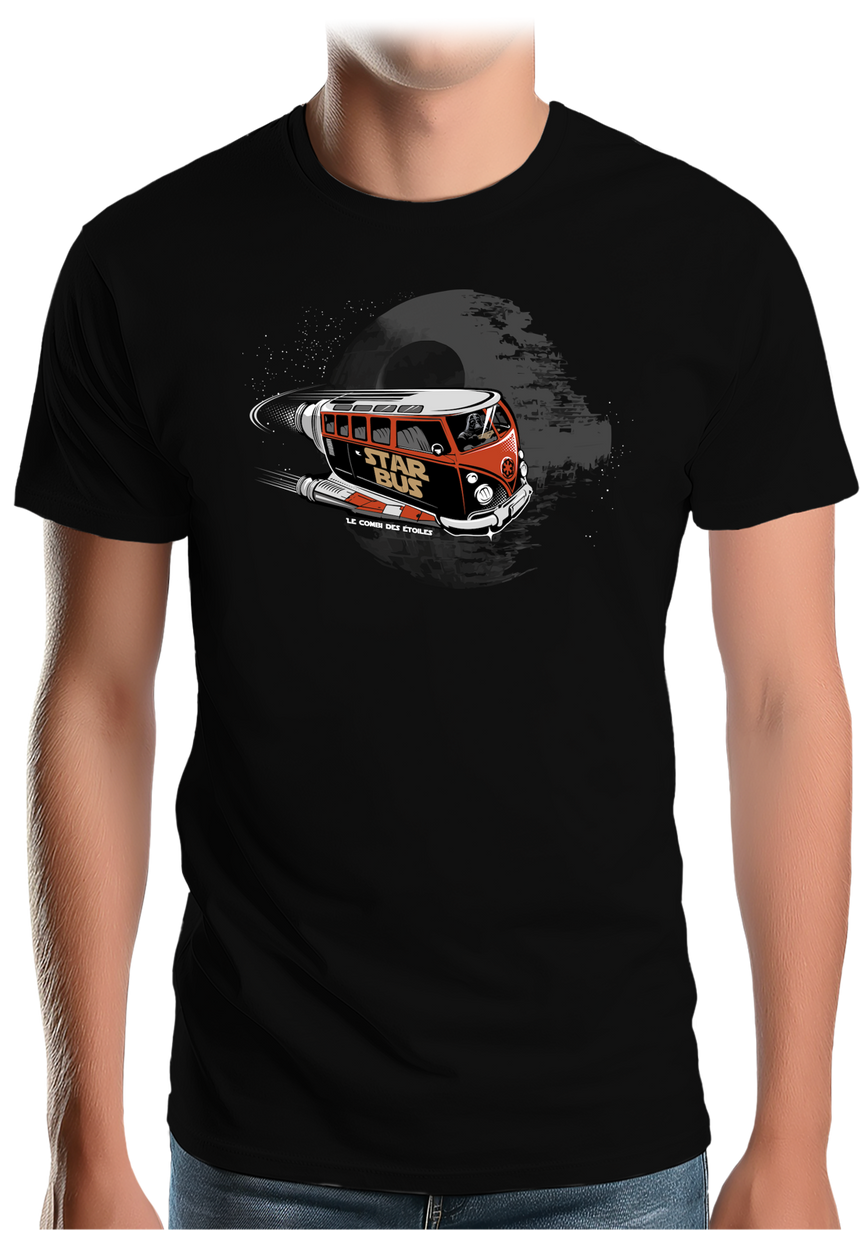 T-Shirt Homme StarBus, le combi des étoiles