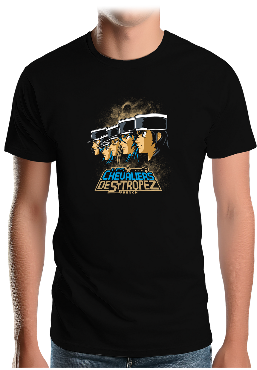T-Shirt Homme Les chevaliers de St Trop