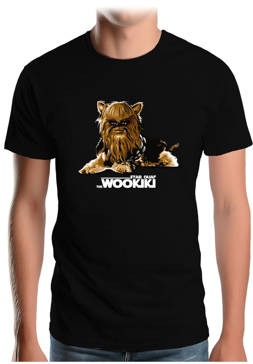 T-Shirt Homme Star ouaf, the Wookiki le chien