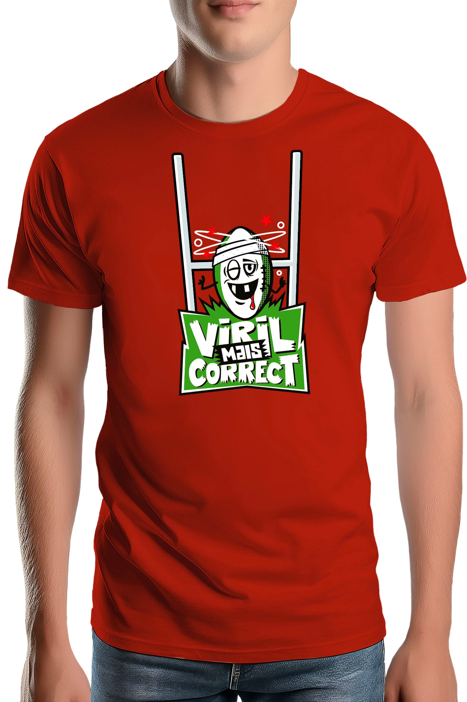 T-Shirt Homme Viril mais correct