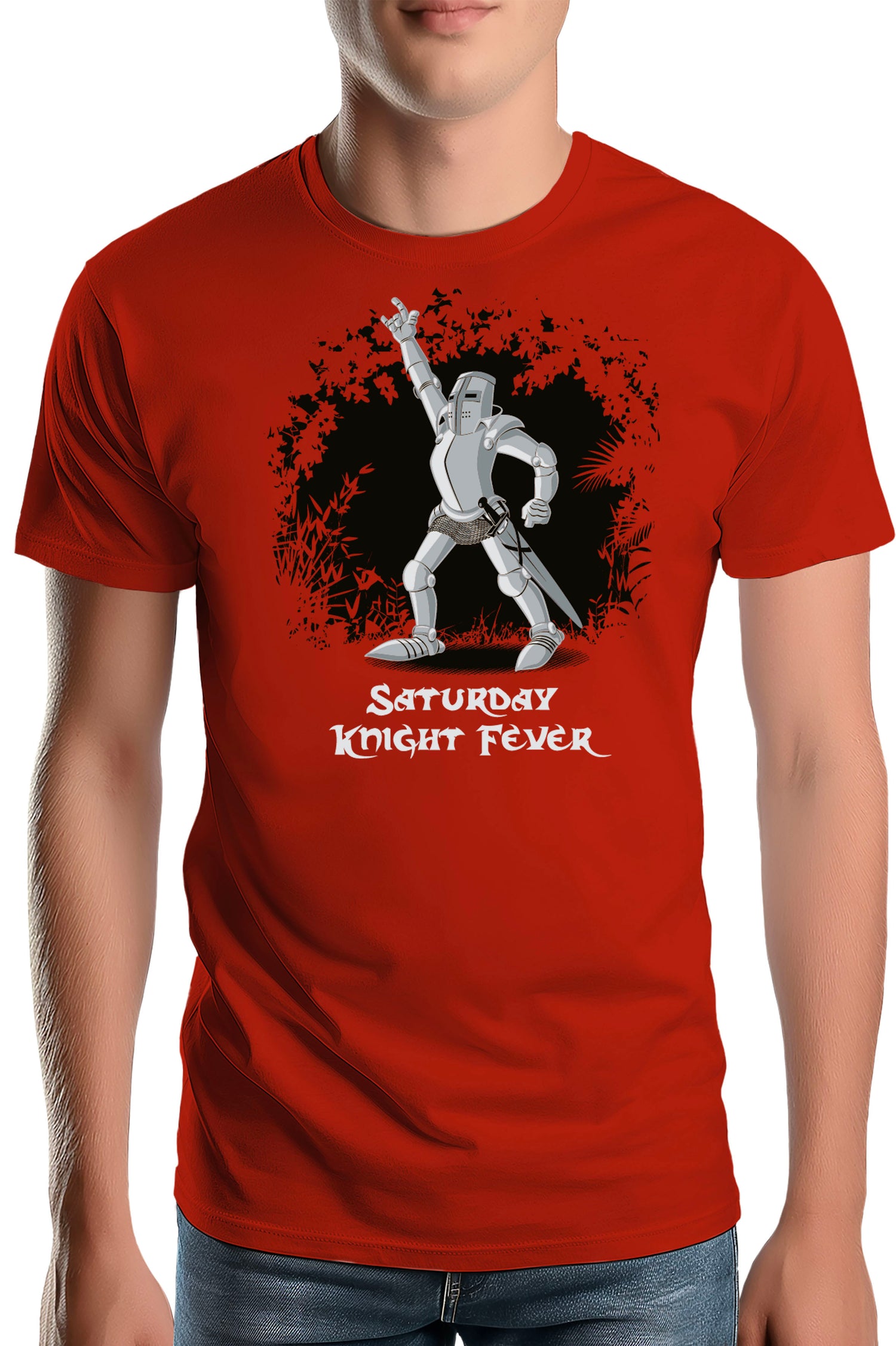 T-Shirt Homme Saturday night fever le chevalier disco