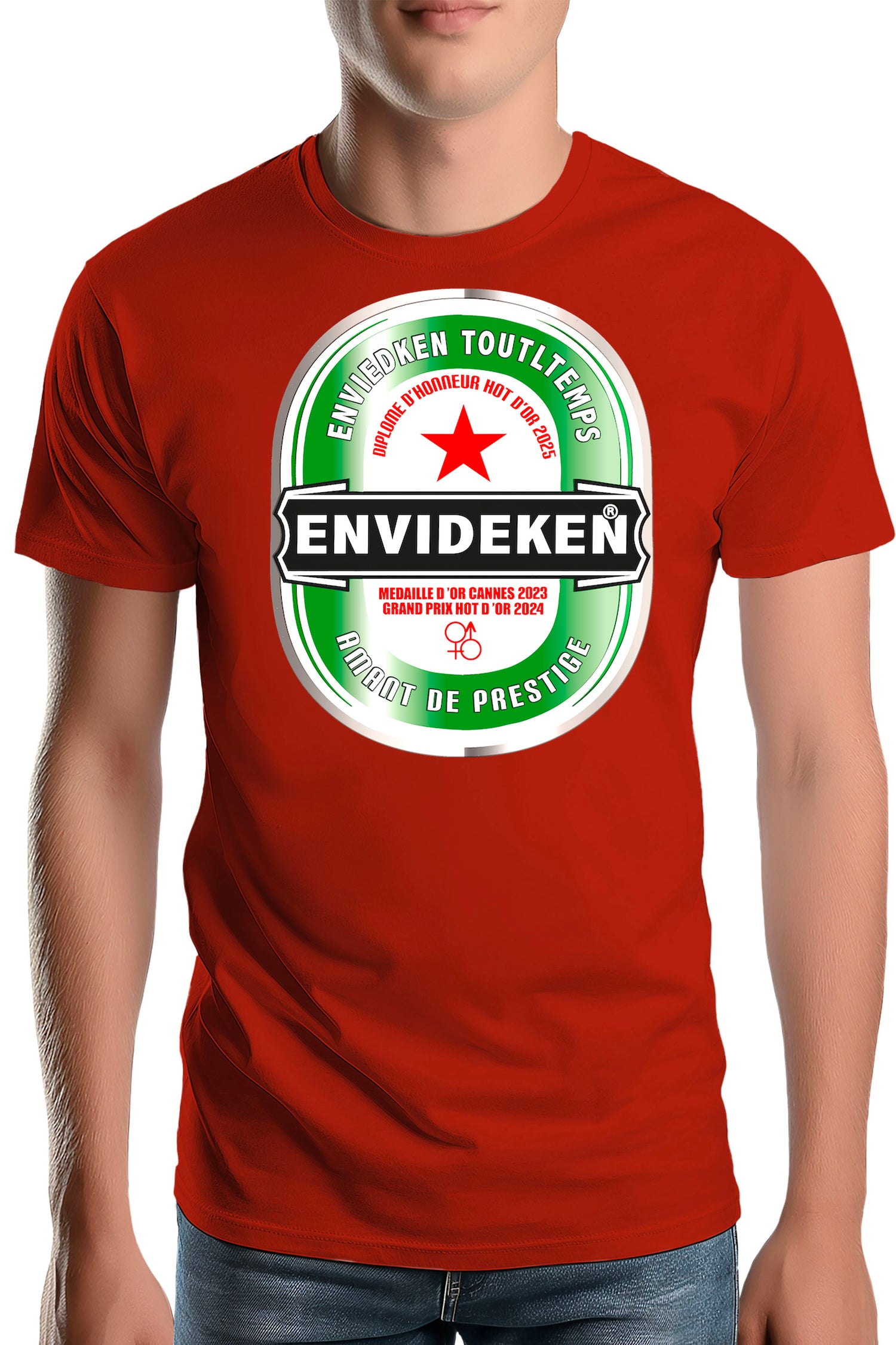 T-Shirt Homme Enviedeken tout le temps