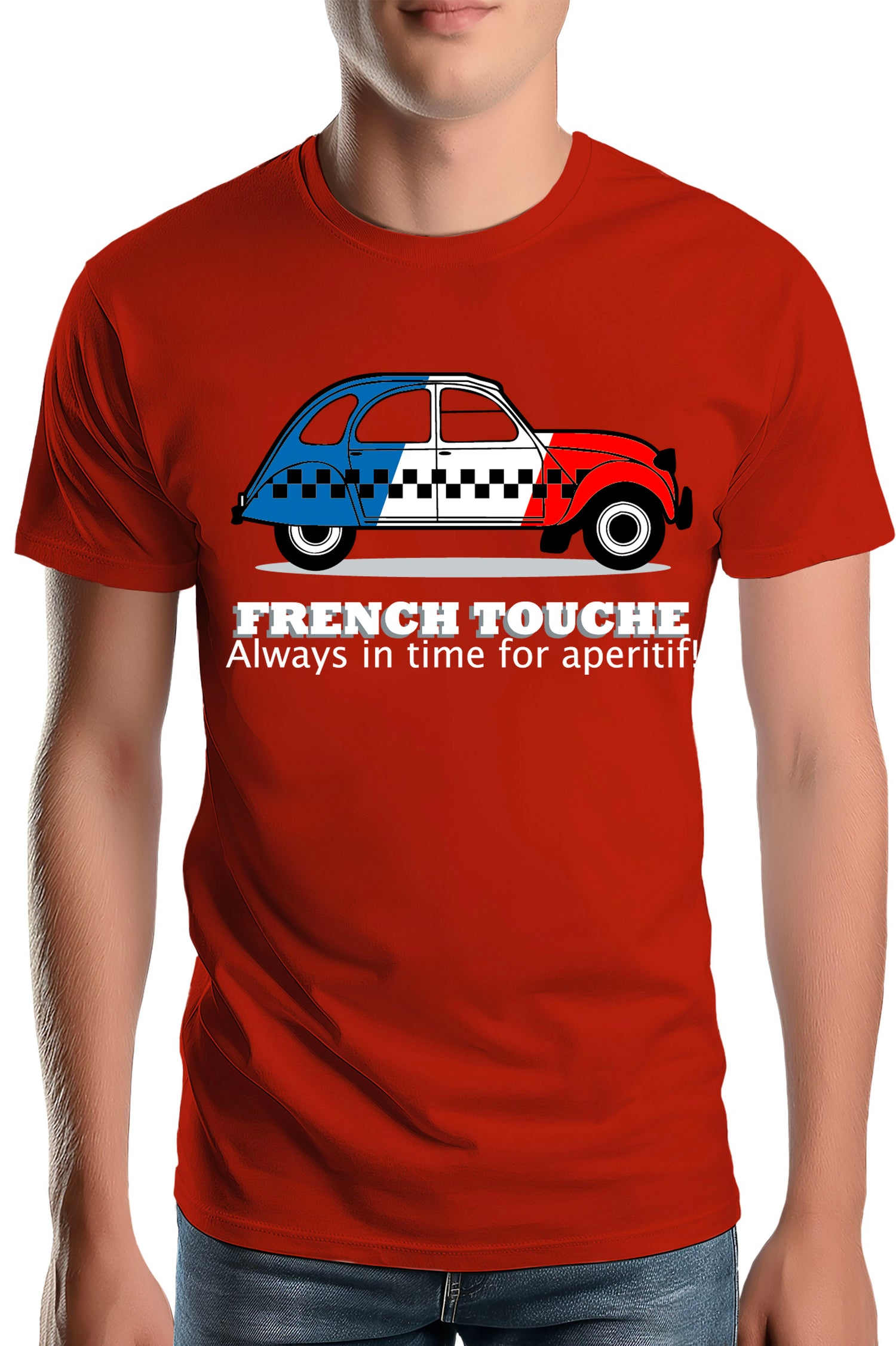 T-Shirt Homme La deuch version French touche
