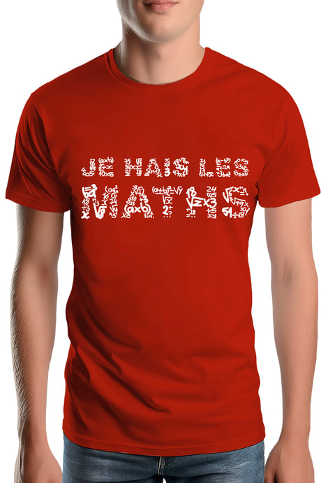 T-Shirt Homme Je Hais Les Maths