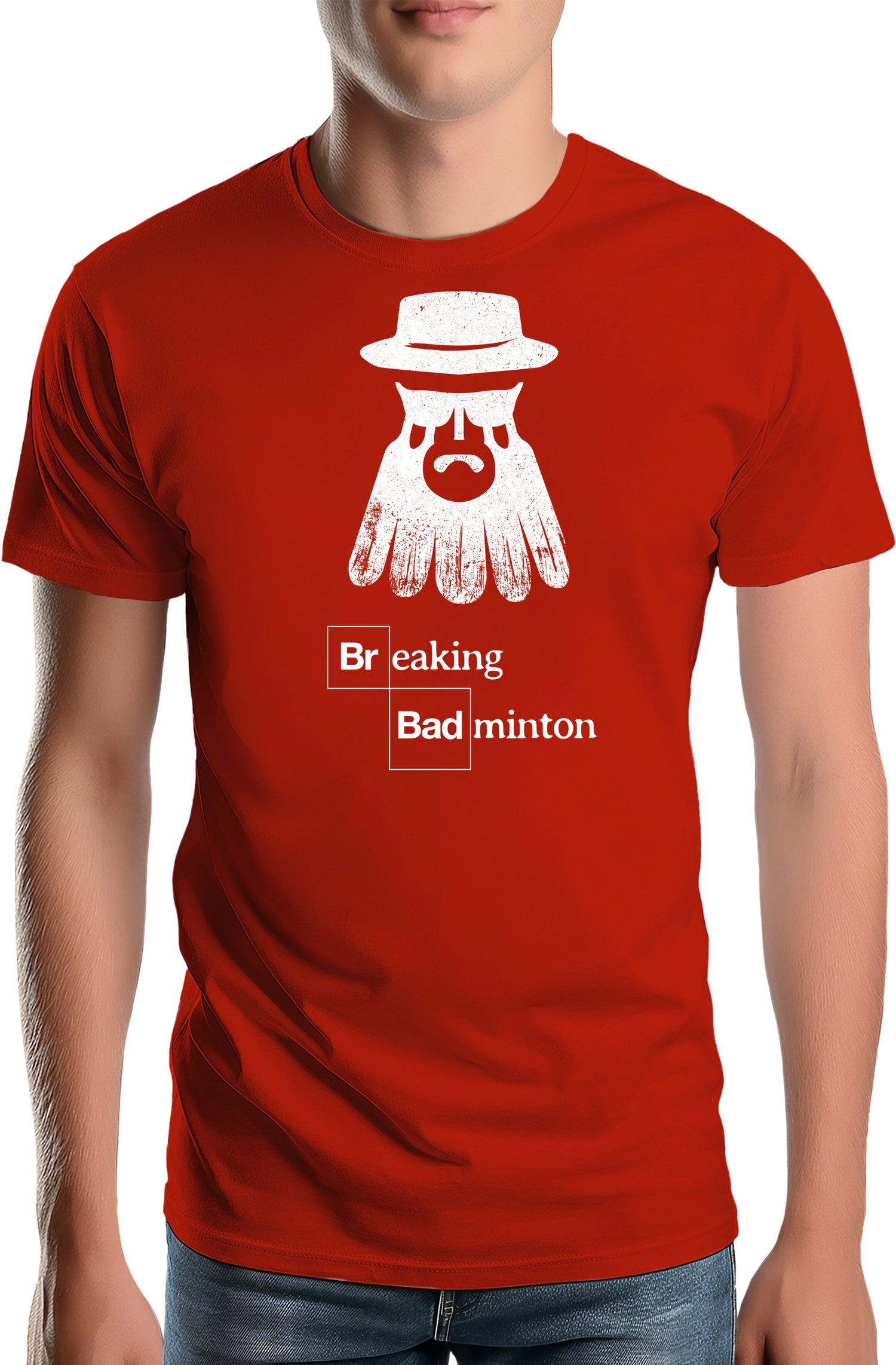T-Shirt Homme Breaking Badminton