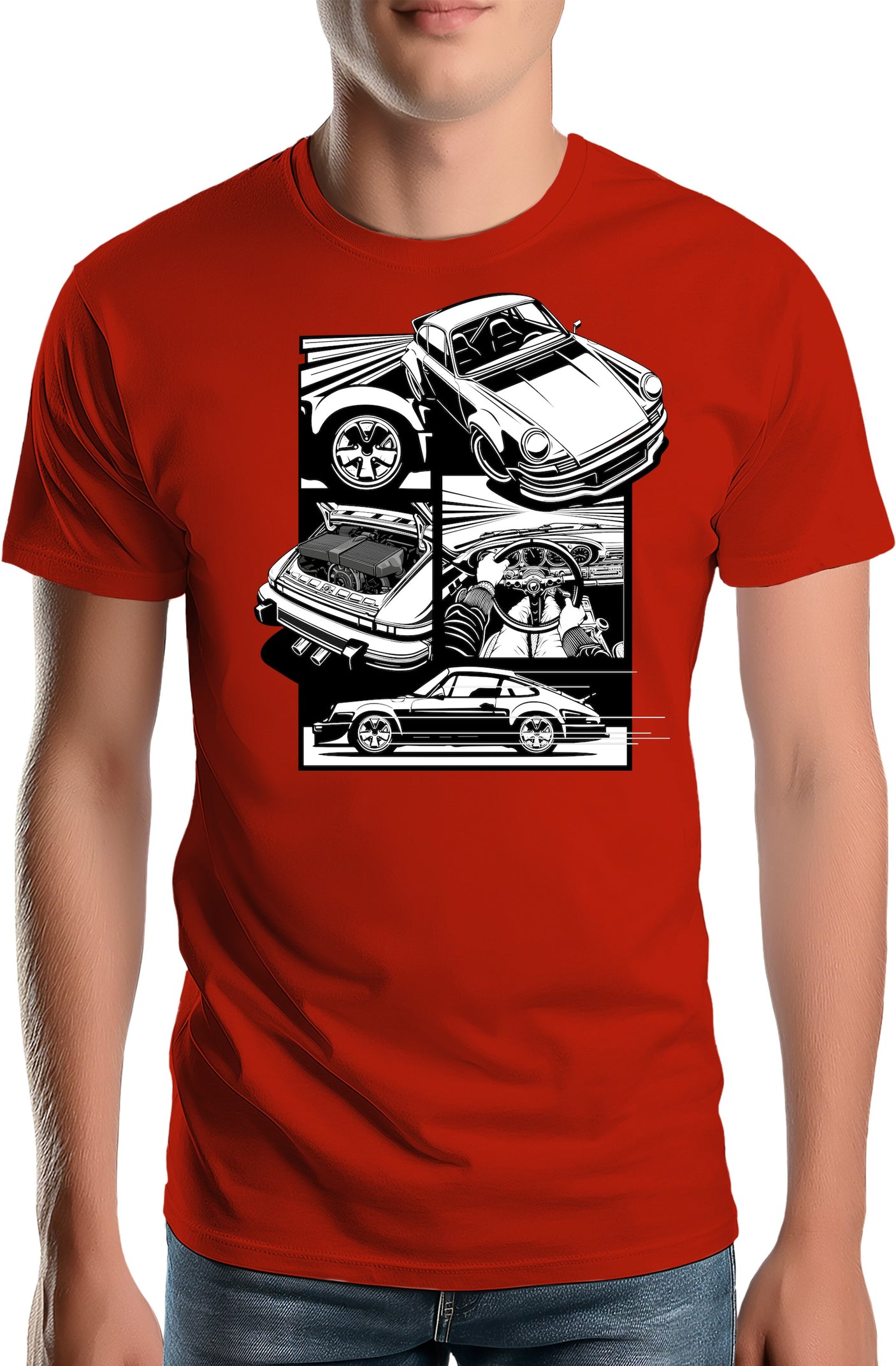 T-Shirt Homme 930 TURBO BANDE DESSINÉ