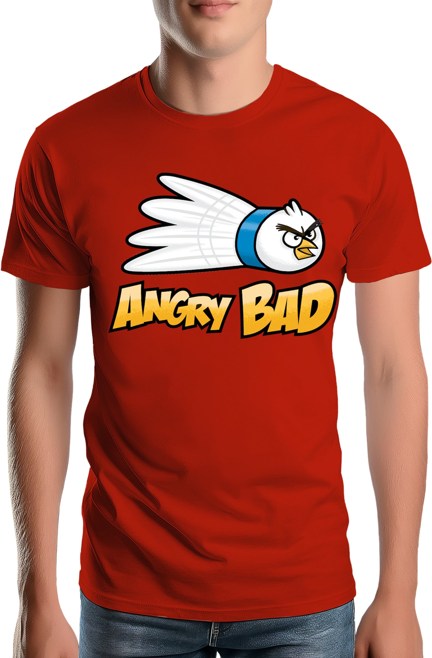 T-Shirt Homme Angry Bad, tout détruire