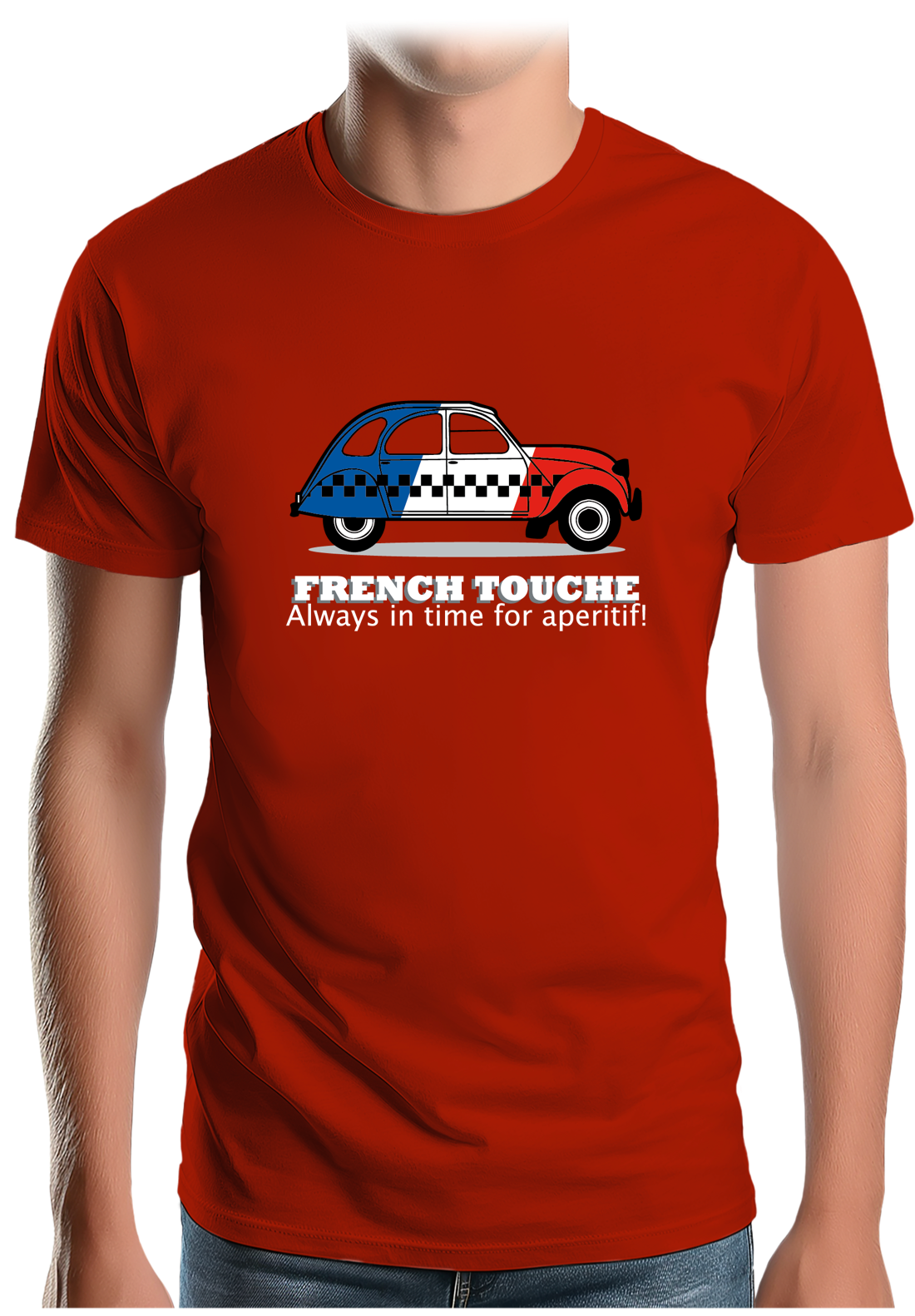 T-Shirt Homme La deuch version French touche