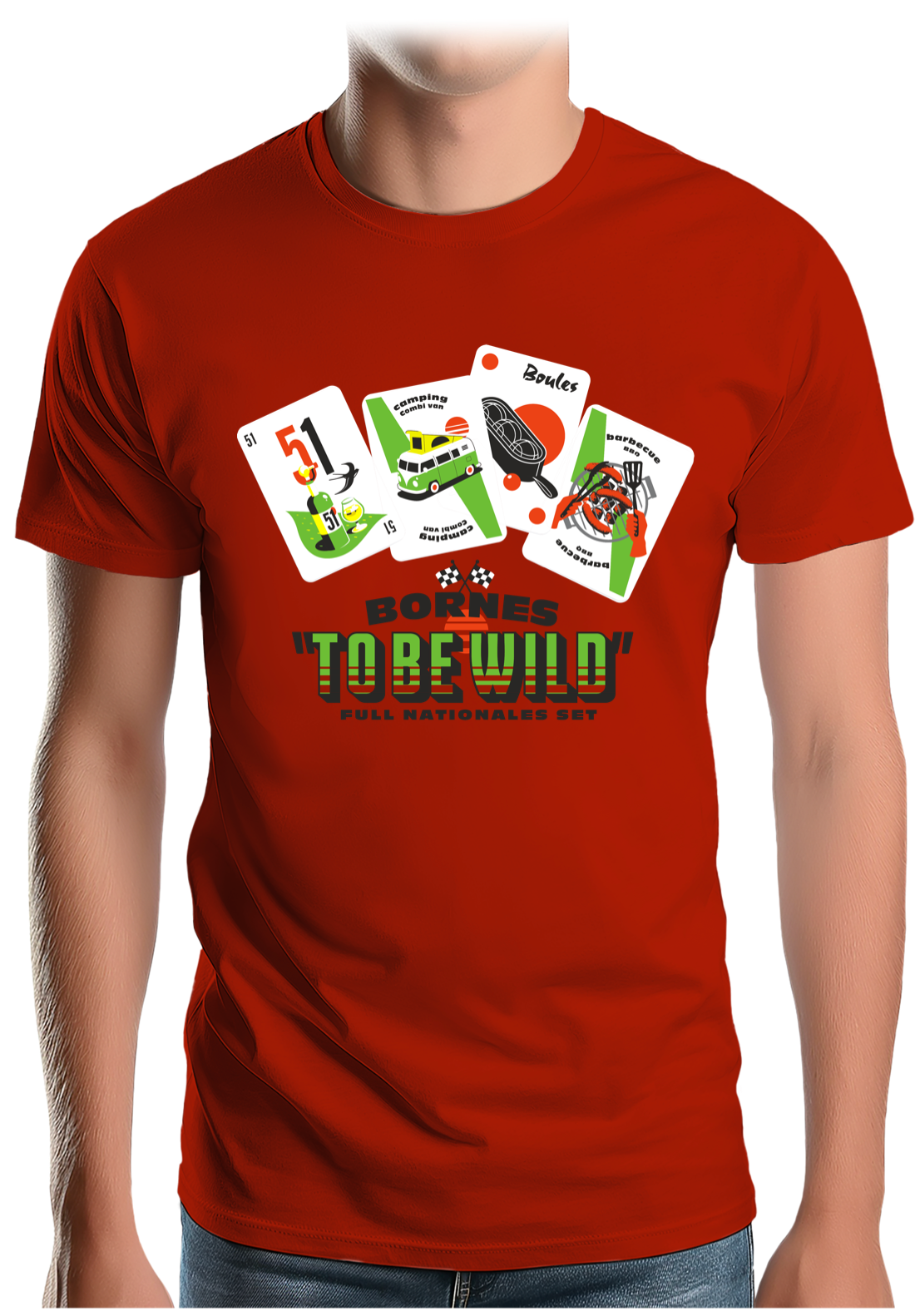 T-Shirt Homme Bornes to be wild