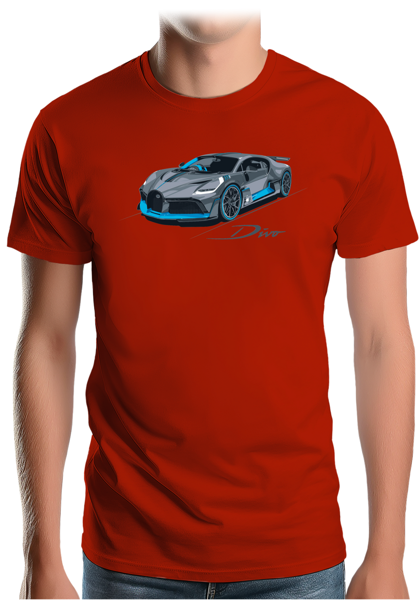 T-Shirt Homme Voiture L'hypercar Française