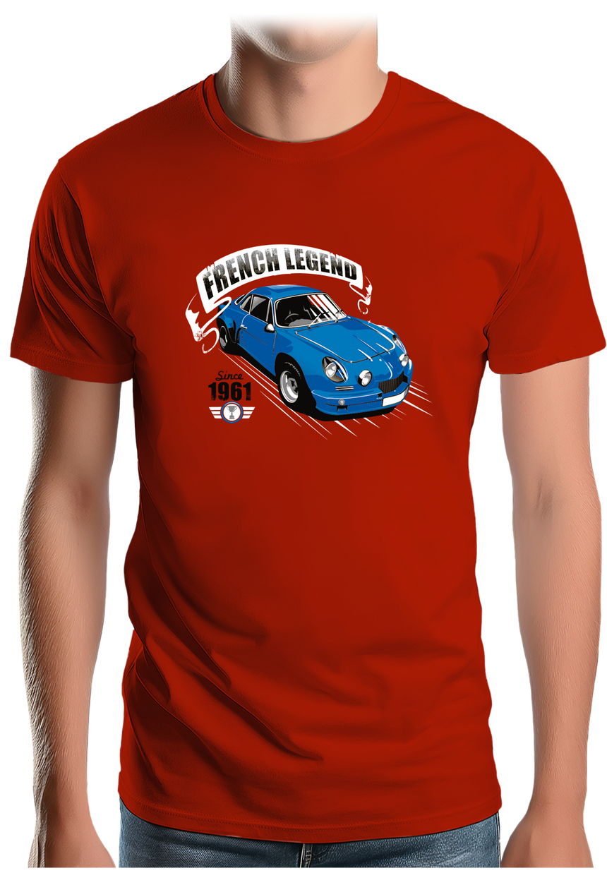 T-Shirt Homme Voiture French Legend 1961