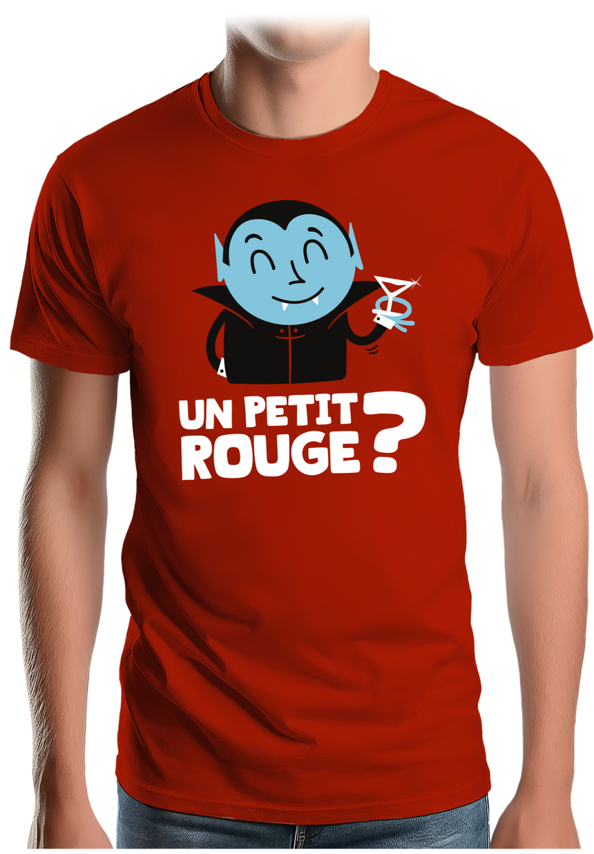 T-Shirt Homme Un petit Rouge ?