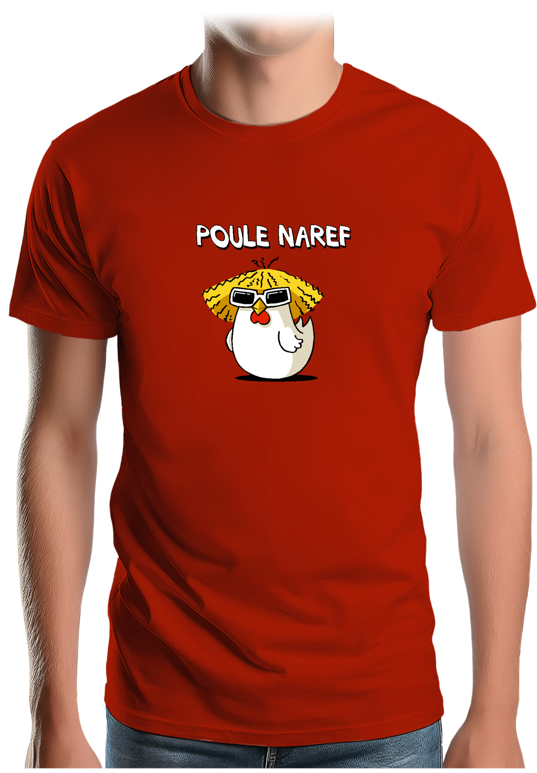 T-Shirt Homme Poule Naref