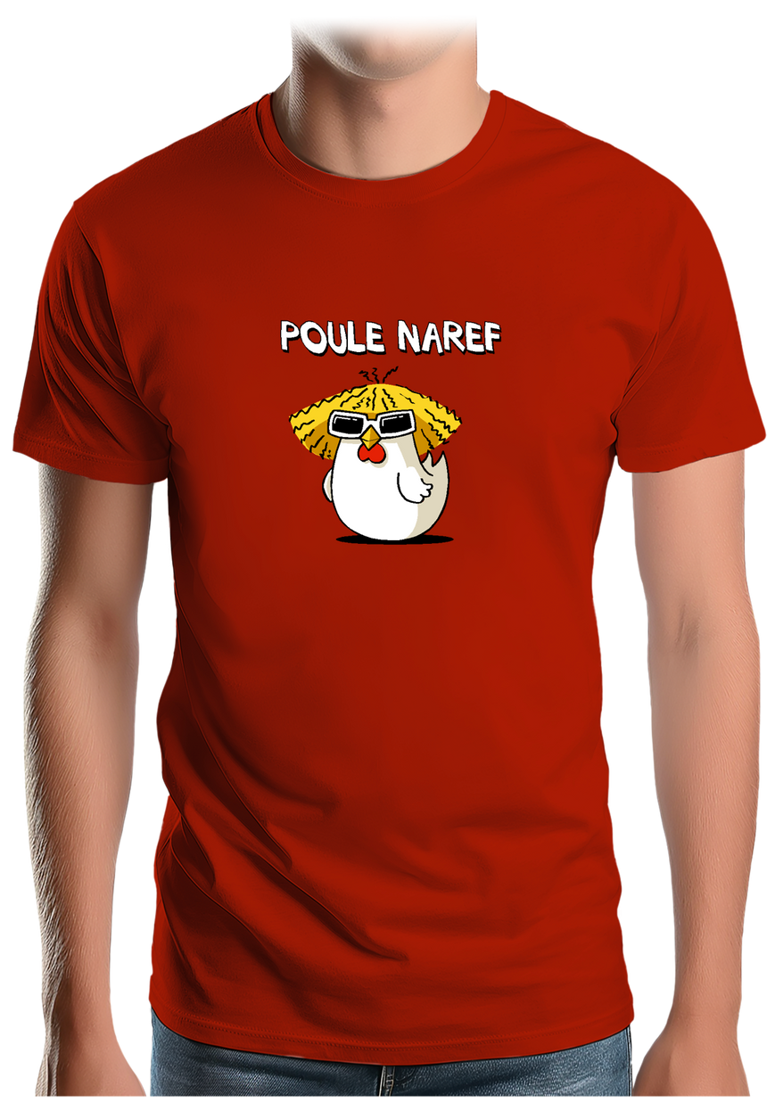 T-Shirt Homme Poule Naref