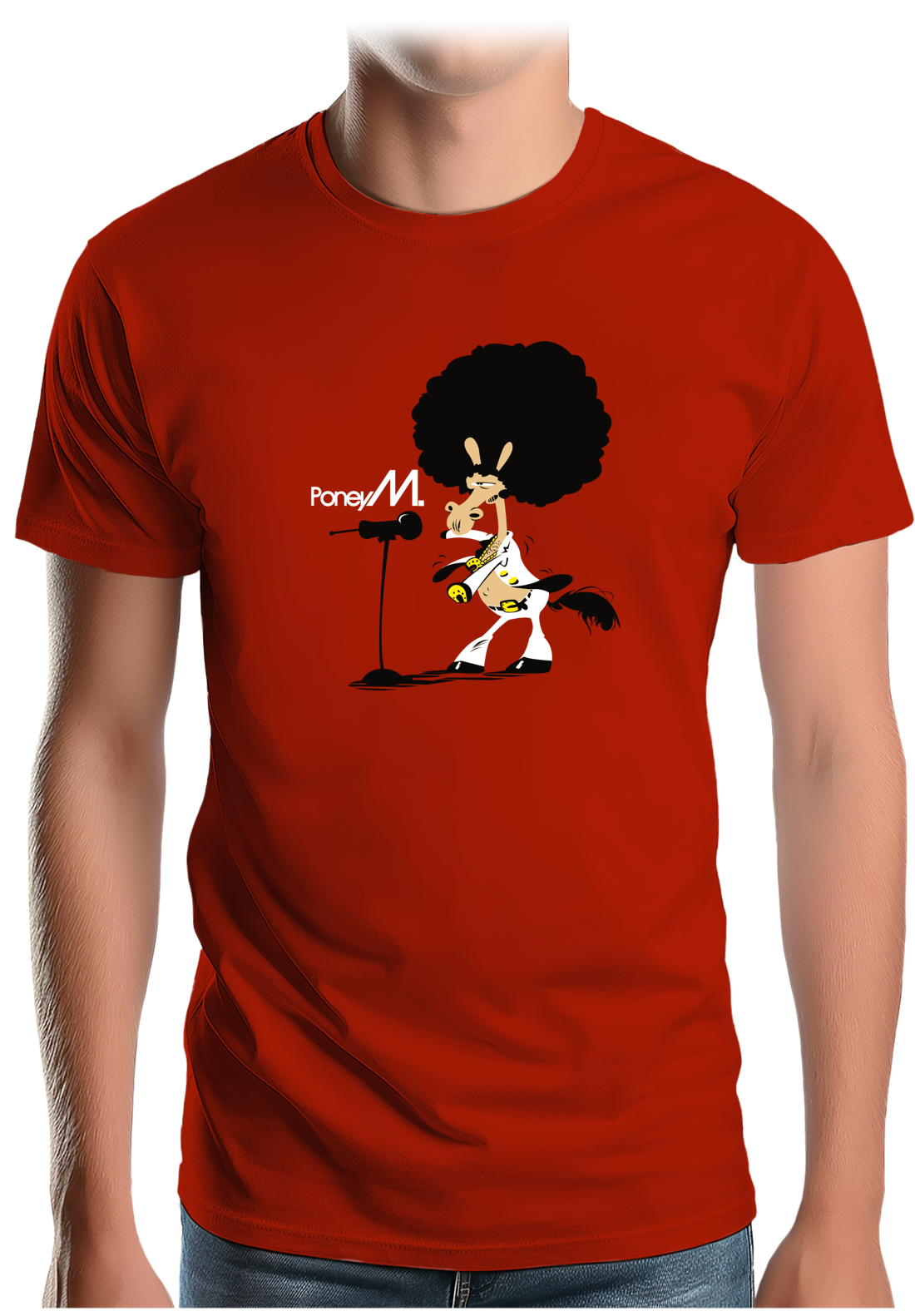 T-Shirt Homme Poney M