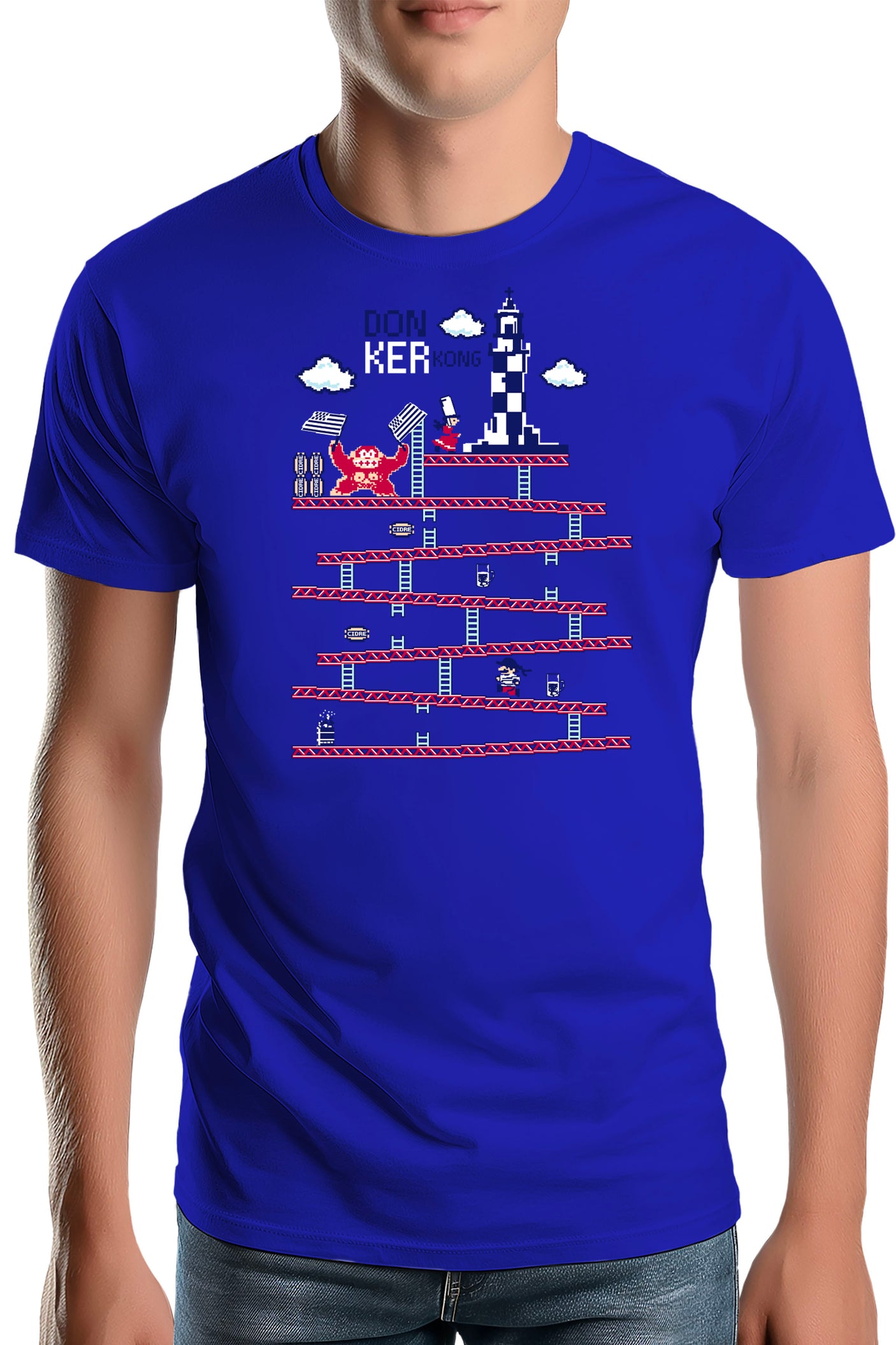 T-Shirt Homme Donker Kong breizh