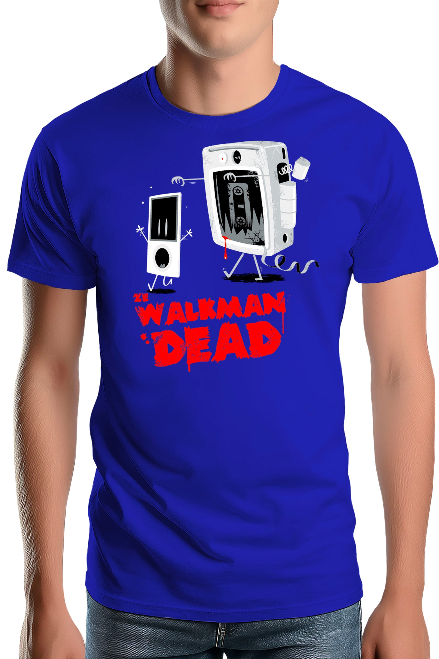 T-Shirt Homme Ze Walkman dead