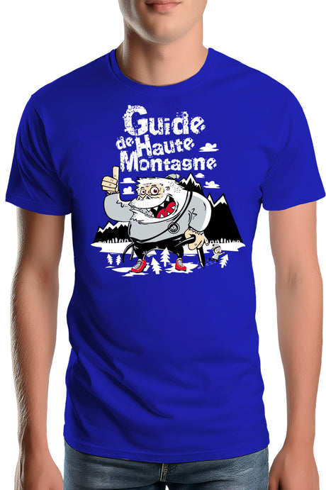 T-Shirt Homme Guide de haute montagne