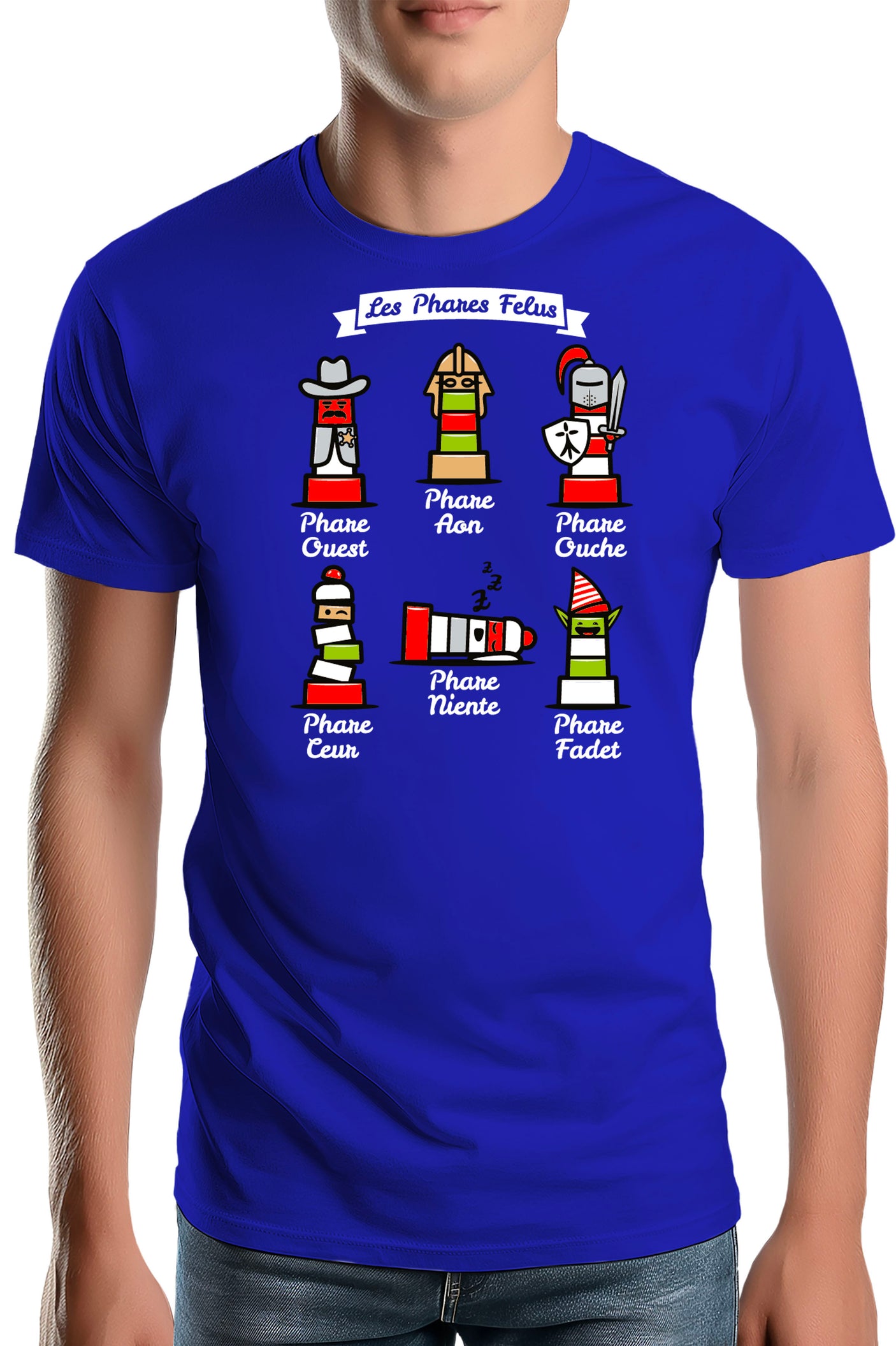 T-Shirt Homme Les 06 phares felus