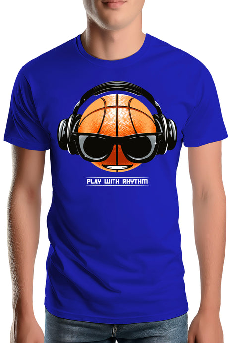 T-Shirt Homme Play basket with rhythm