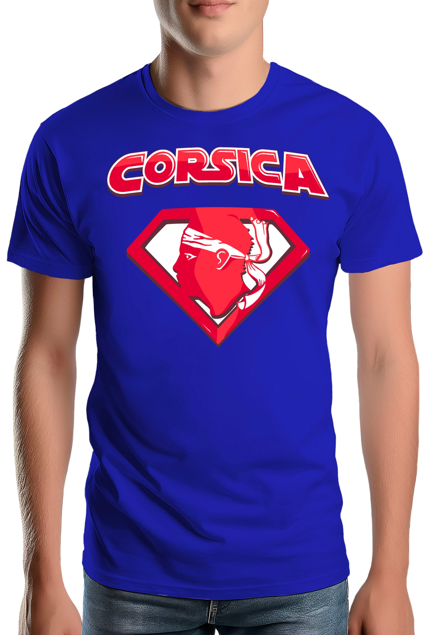 T-Shirt Homme Super Corsica