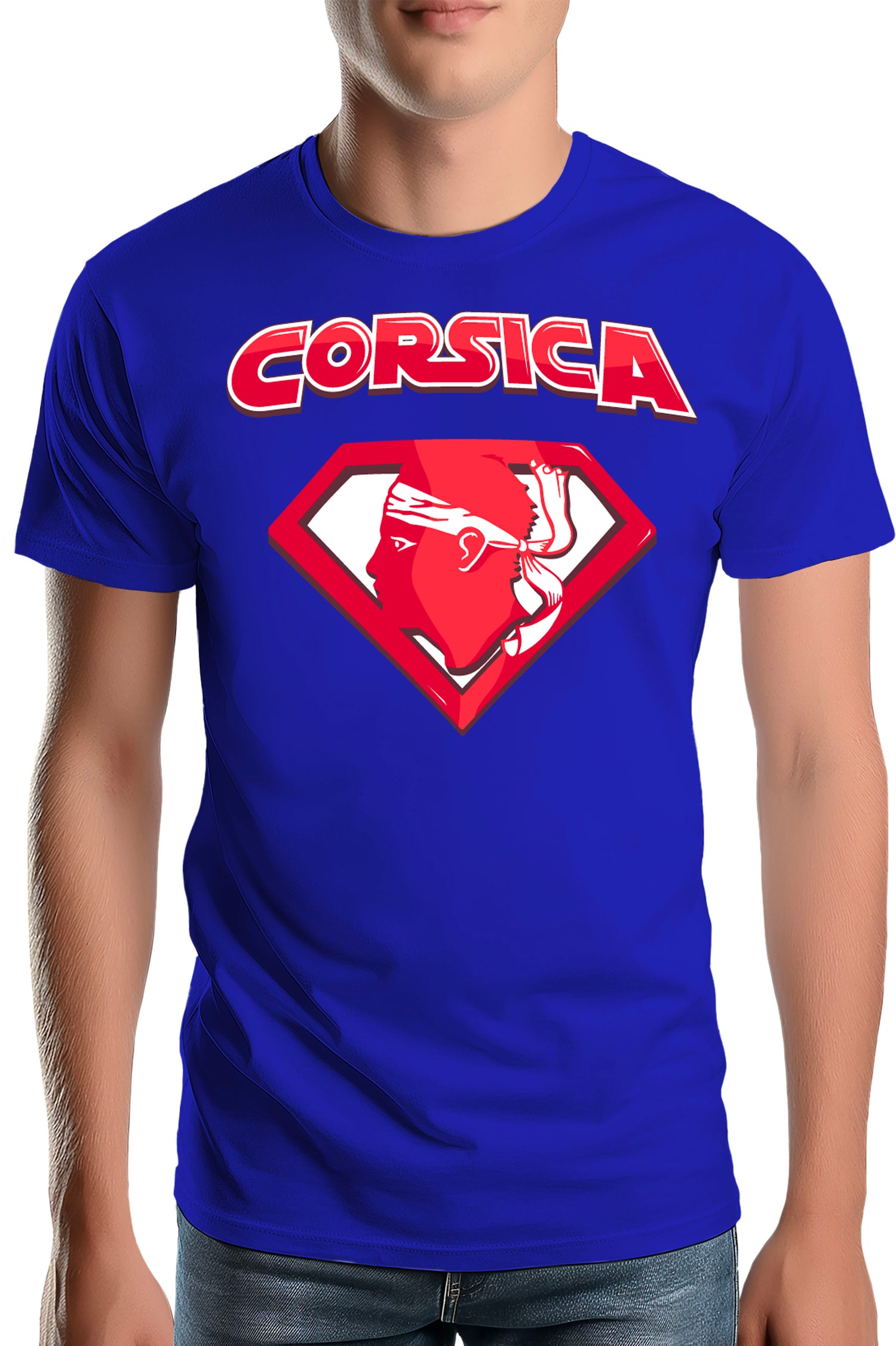 T-Shirt Homme Super Corsica