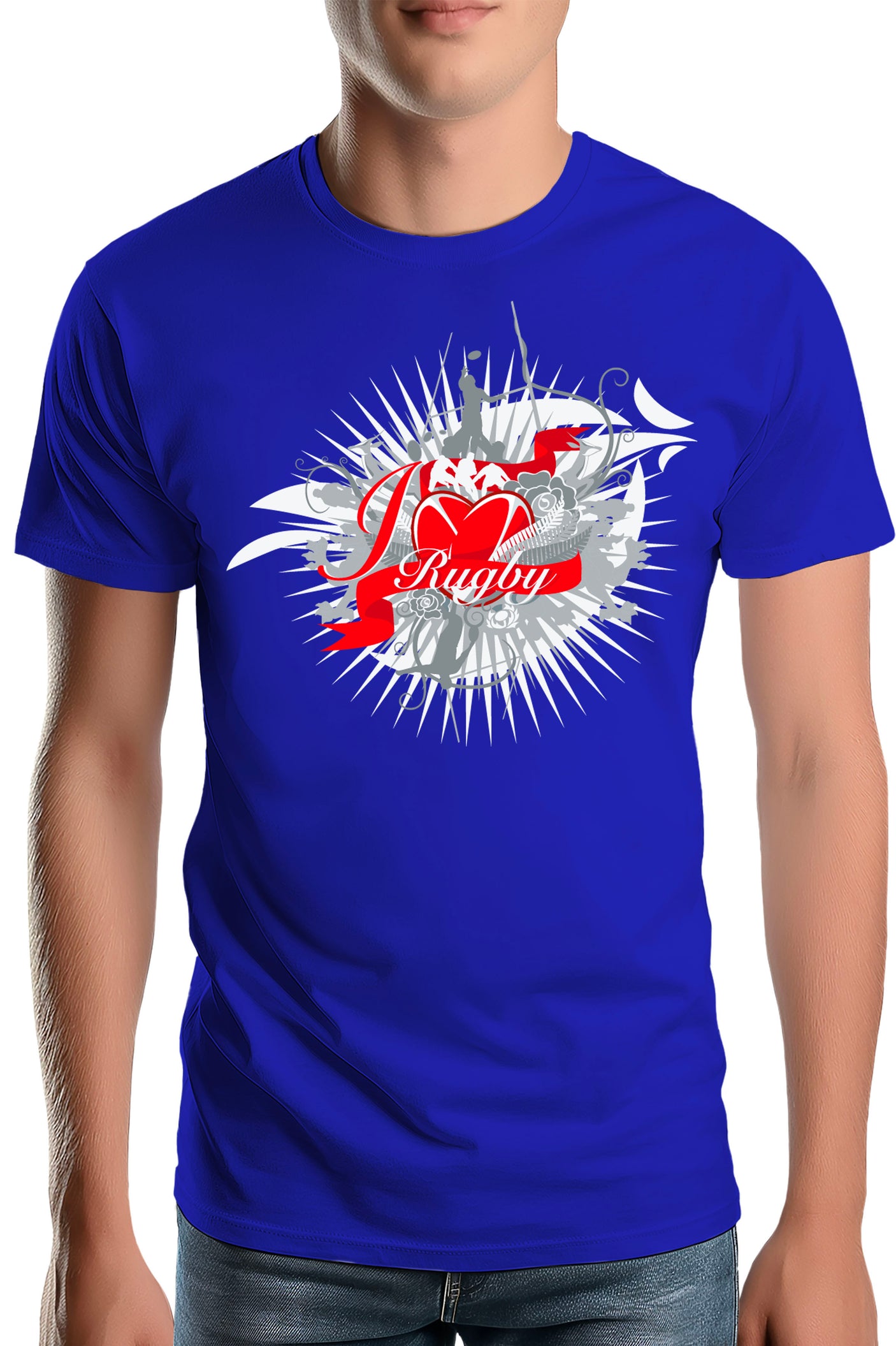 T-Shirt Homme Rugby Love