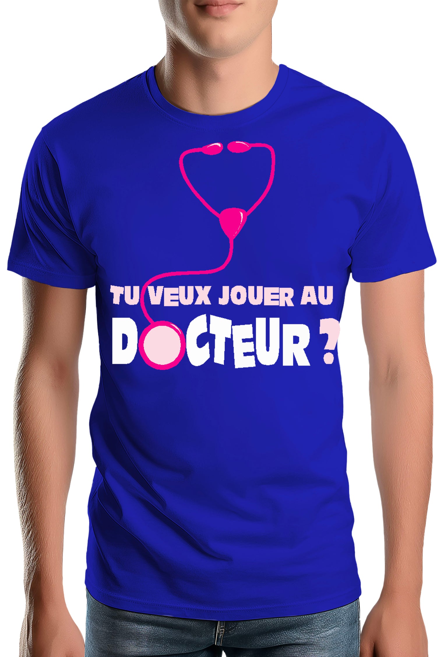T-Shirt Homme Tu Veux Jouer Au Docteur