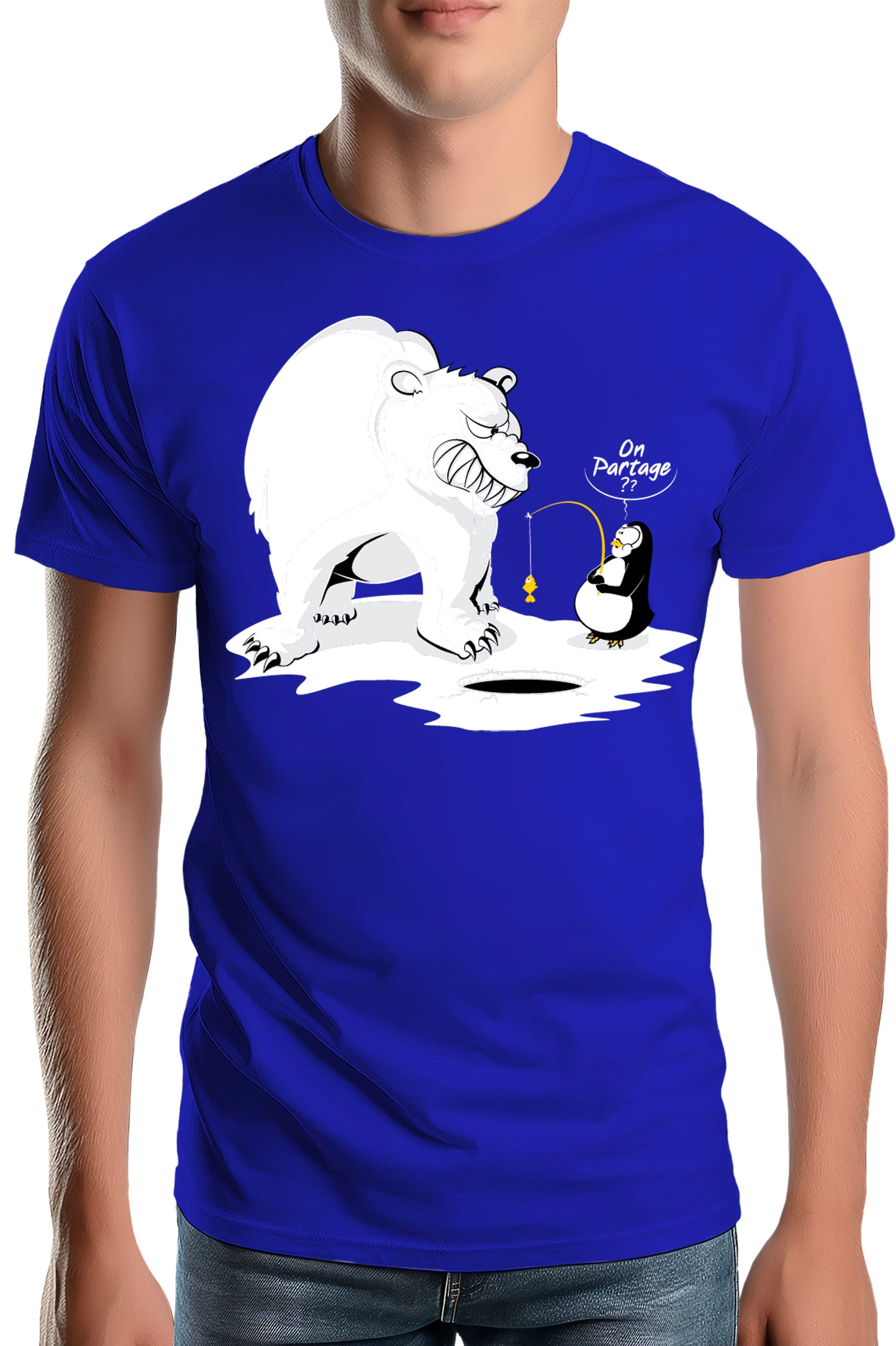 T-Shirt Homme Alors on partage