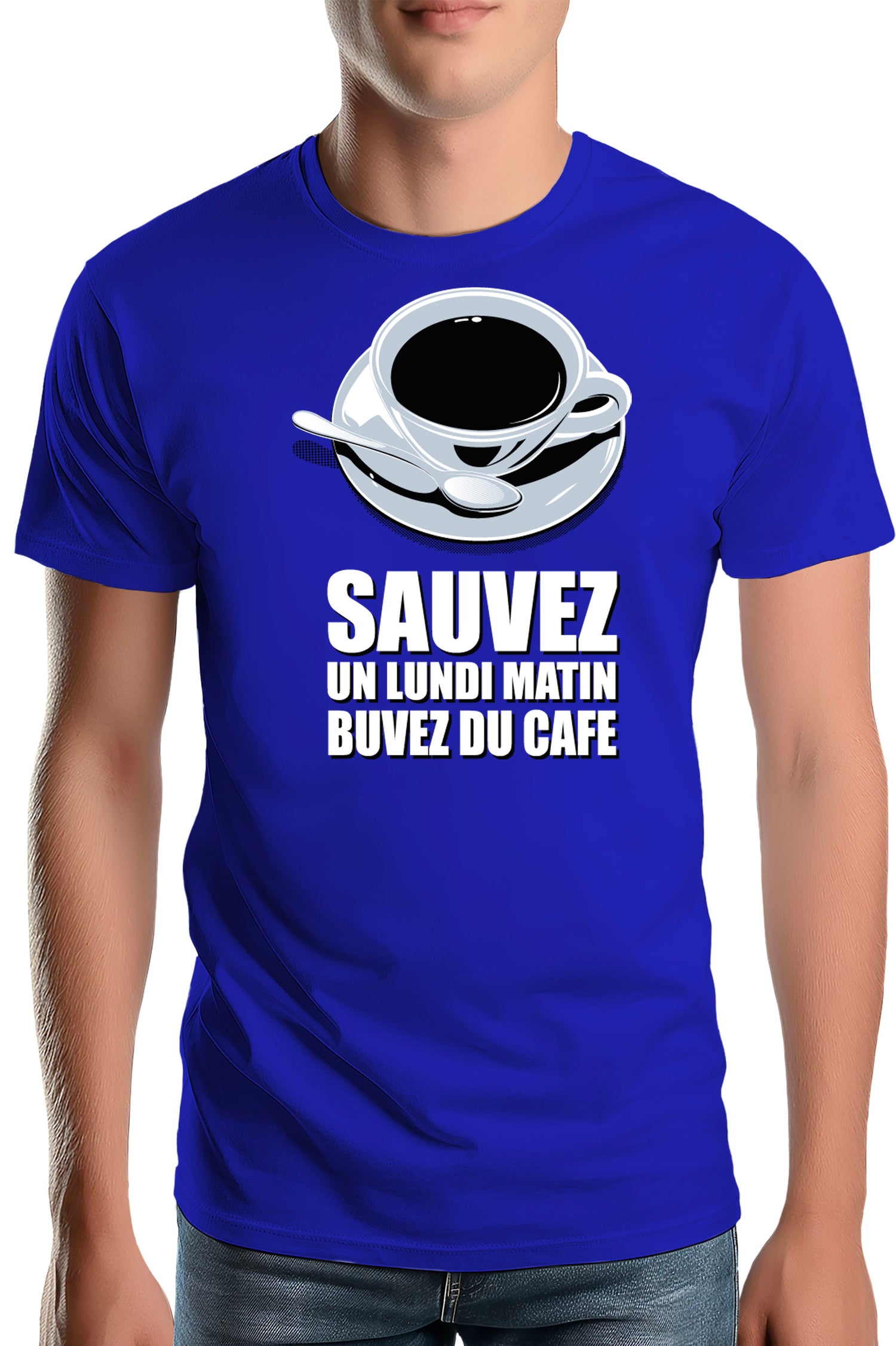 T-Shirt Homme Sauvez Un Lundi Matin