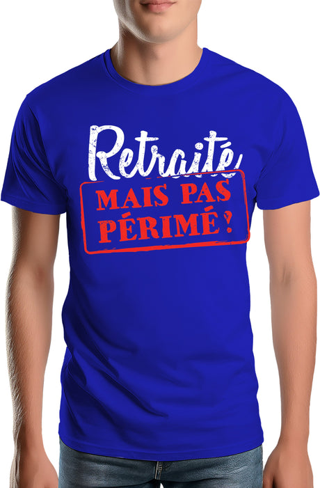 T-Shirt Homme Retraité mais pas périmé