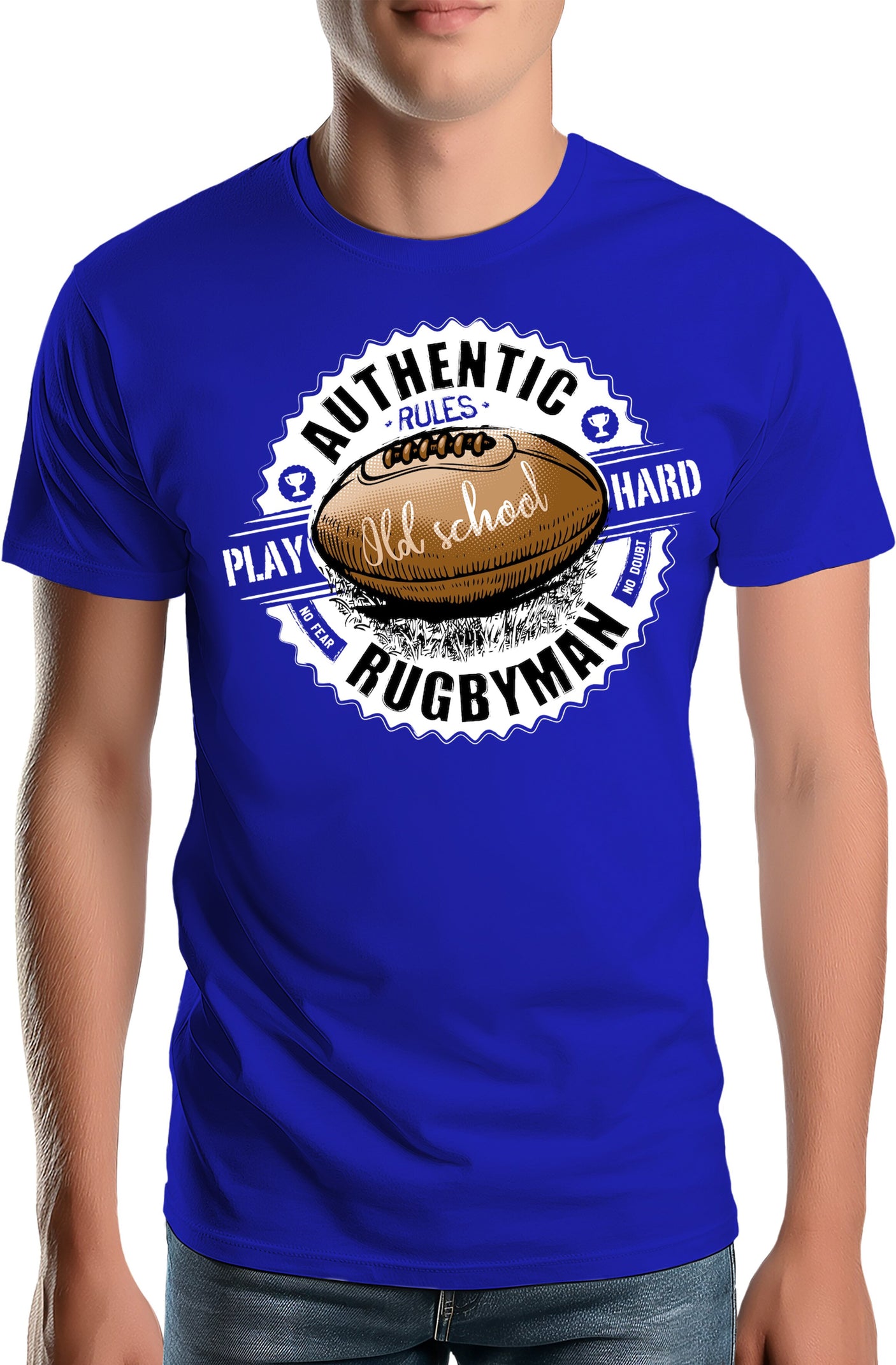 T-Shirt Homme Le tout premier ballon de rugby