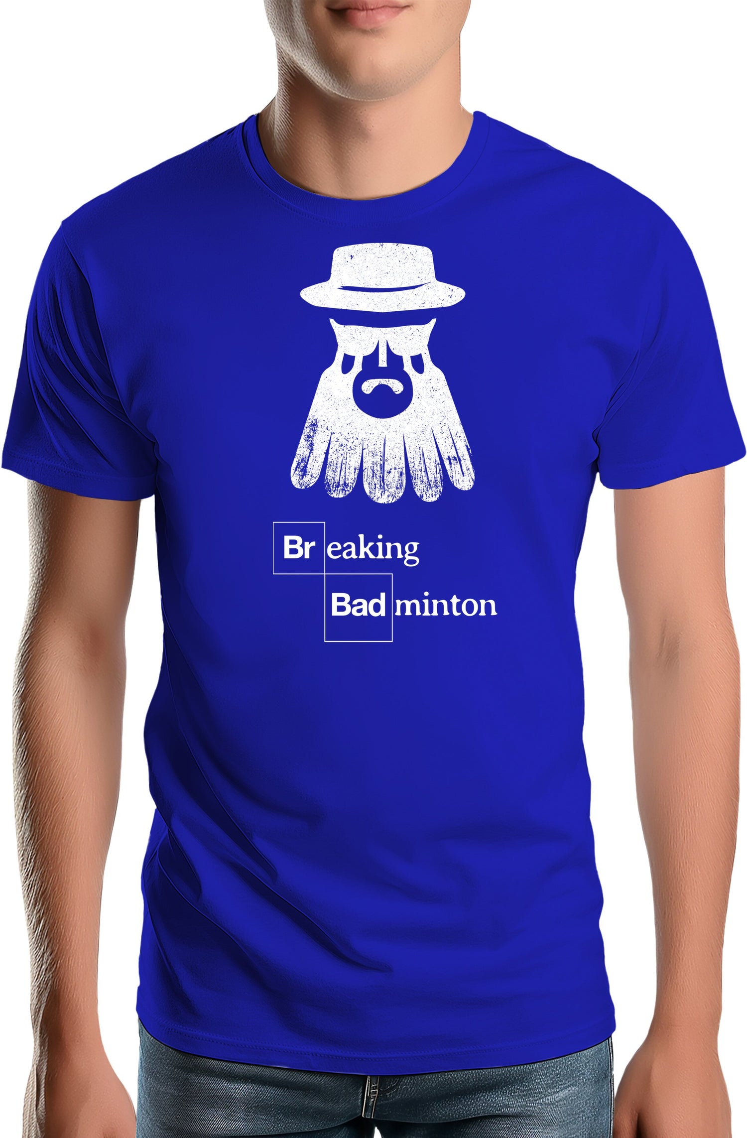 T-Shirt Homme Breaking Badminton