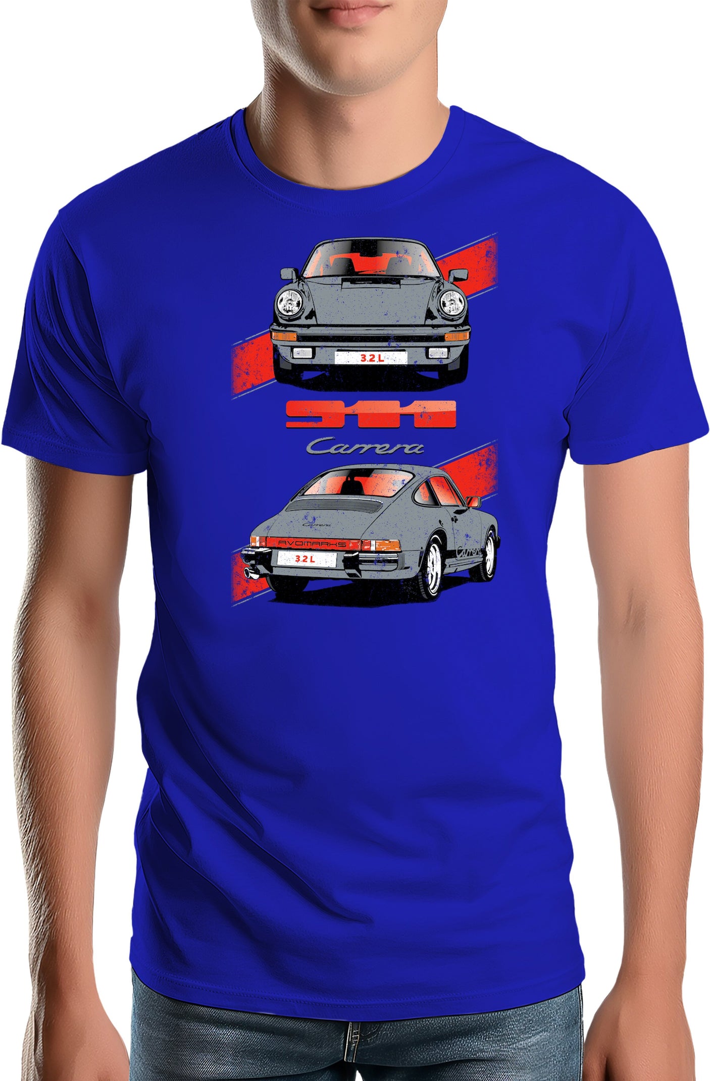 T-Shirt Homme 911 3,2L